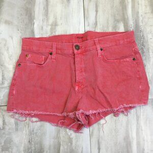 Hudson Cut-Off Denim Shorts 30